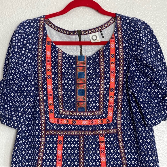 Anthropologie Akemi Kin Seva Embroidered Tunic Top - Picture 6 of 15